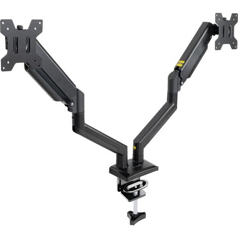 Soporte Tv Mesa 2 Monitores Tooq Db1434tnr-b Db1434tnr-b