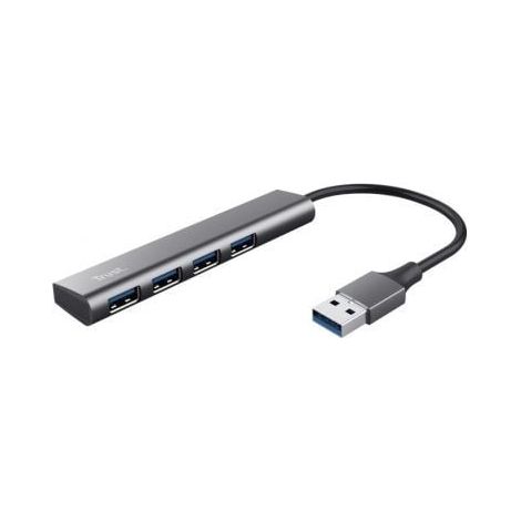 Trust Halyx USB 3.2 Gen 1 (3.1 Gen 1) Type-A 5 Mbit/s Schwarz, Grau