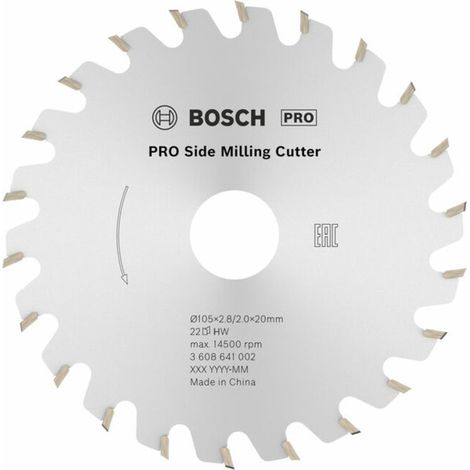 Fraise à disque 22 20 mm 2,8 mm Bosch -3608641002 (1/5)