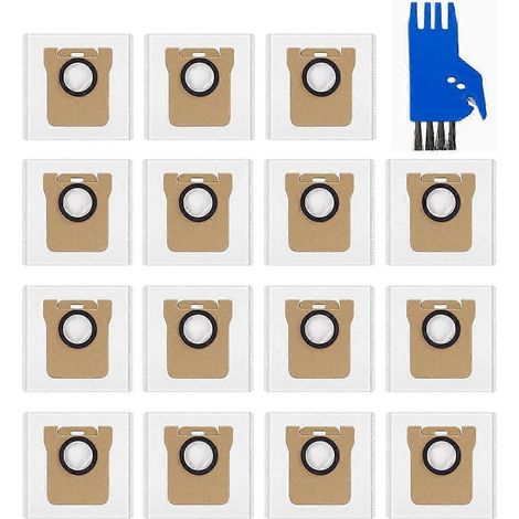 Trash Bags avec Xiaomi Mijia 5/5 Pro/OV21CN/M30S/M30/M40/X10+/X20+/S10 Robot Aspirateur Sac à poussière de remplacement (1/5)