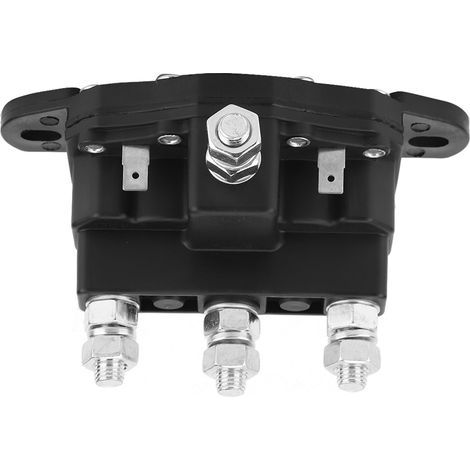 CHICIRIS Relais de Solénoïde à 6 Bornes Efficaces 12V pour les Moteurs de Pompe Hydraulique, Idéal pour les Opérations du Moteur du Treuil. (1/5)