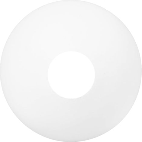 Suspension ronde en verre dépoli blanc, facile à installer et nettoyer, idéale pour les maisons (1/5)