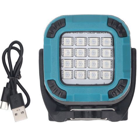 COB Magnetic Work Light, USB Rechargeable LED Camping Light - 8 Color Modes, 360° Rotation, Foldable and Portable for Outdoor, Camping, Auto Repair, (1/5)
