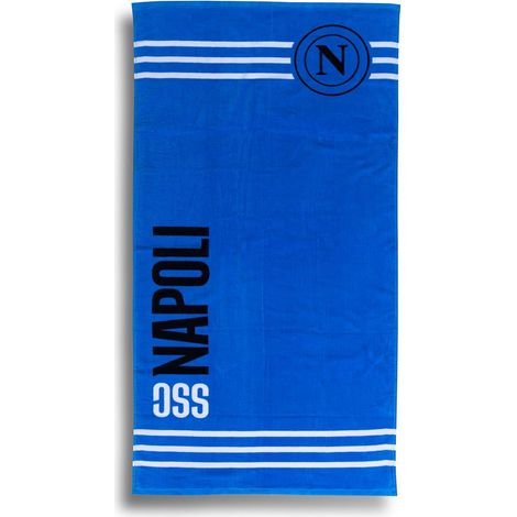 hermet, Napoli, Telo Mare Napoli, Asciugamano Spiaggia o Piscina, 100% Cotone, 70x140 cm, Prodotto Ufficiale (1/5)