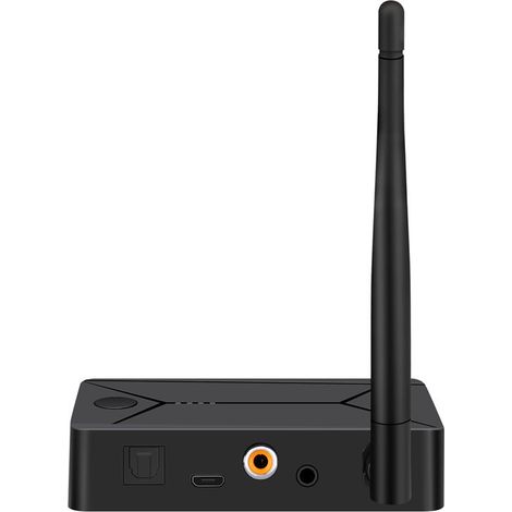 Bluetooth transmitter, fiber optic/coaxial 3.5mm three-in-one TV digital/analog to Bluetooth audio adapter 5.0 -- (1/3)