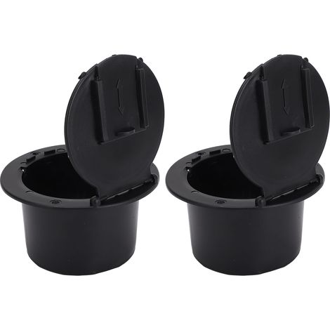 2 jeux de câbles électriques pour camping-car, trappe d'alimentation ronde ABS pour composants (1/5)