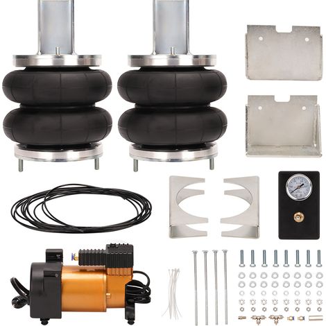 Air Suspension Spring + 12V Compressor Kit for Iveco Daily 35s 75 PSI (1/5)