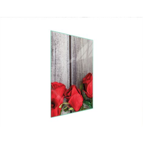 Glasschneidebrett 35x52 Rosen (1/5)