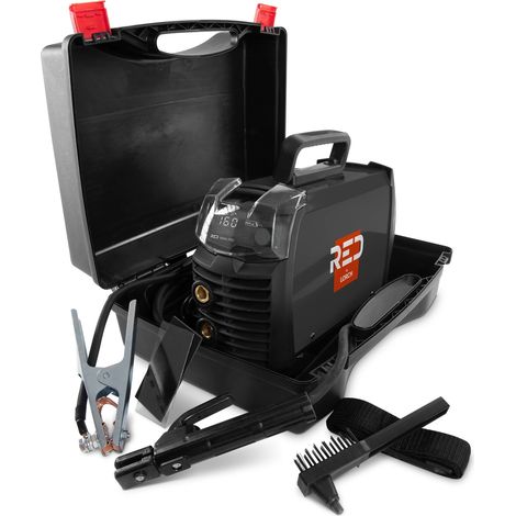 RED by LORCH Elektrodenschweißgerät Schweißgerät Inverter MMA 160 A im Koffer (1/3)