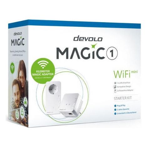 Devolo magic 1 wifi 2-1-2 starter kit mini, powerline + wlan 8561 (1/4)