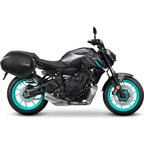 Soporte lateral Shad 3p para Yamaha MT-07 700, MT-07 700 A ABS, MT-07 700 Moto Cage, MT-07 700 A Moto Cage ABS (1/4)