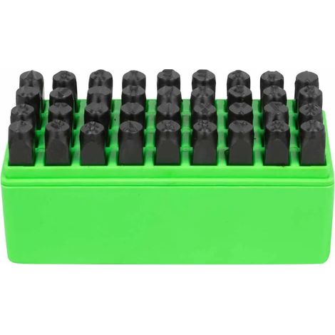 Timbri JBM letter and number stamps acciaio temprato 8mm