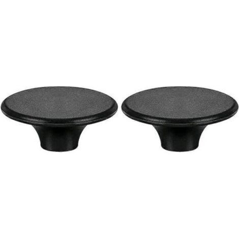Bouton de remplacement pour four, bouton de remplacement pour cocotte en fonte en bakélite, poignée pour couvercle de casserole, lot de 2