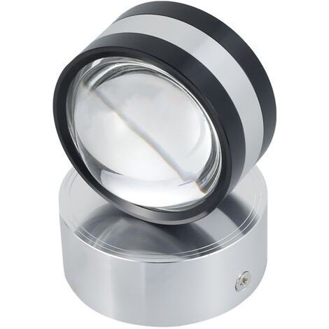 Applique murale LED en aluminium au design moderne, luminaire décoratif d'intérieur et d'extérieur, idéal pour une table , 6W (1/5)