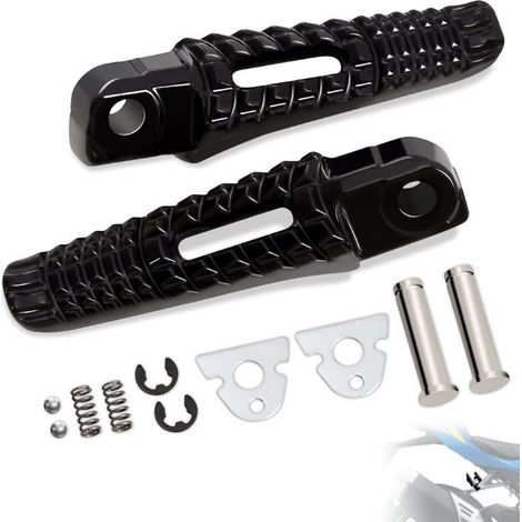BelleRise - Repose-pieds passager arrière pour les modèles Suzuki GSX-R1000 (2015-2022) et GSX-R600/GSX-R750 (2016-2024). (1/5)
