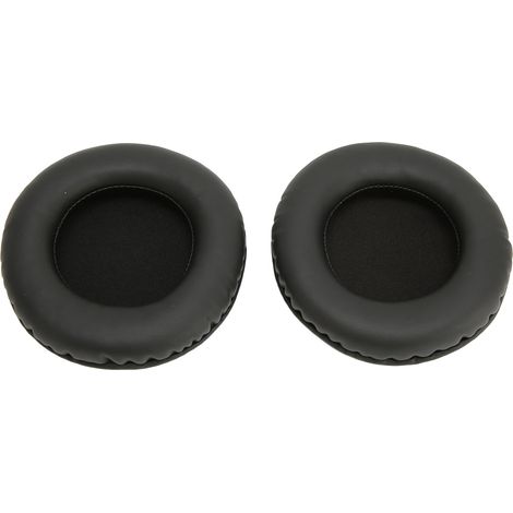 Coussinets d'oreille pour casque audio, en mousse à mémoire de forme et cuir artificiel, de remplacement universel pour casques de 100 mm (1/4)
