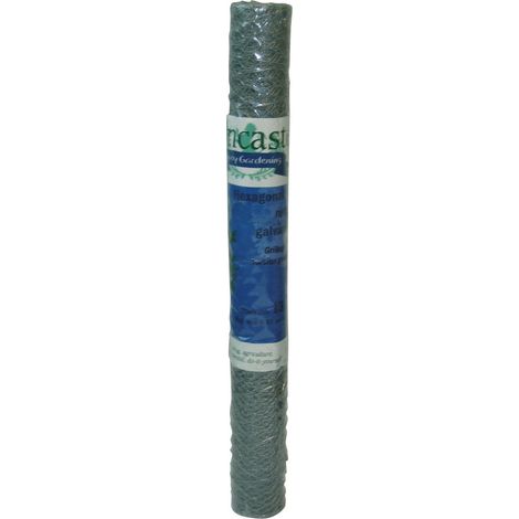 Rejilla pequeña, longitud triple torsión galvanizada 25 0,50 x 2,50