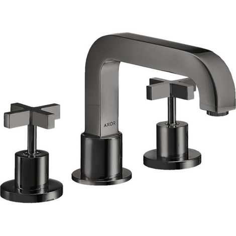 hansgrohe AXOR Citterio 3-Loch Wannenrandarmatur, Kreuzgriffe, (1/4)