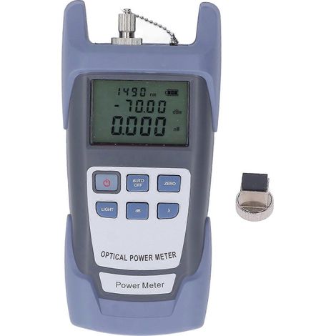 Optisches Leistungsmessgerät 850 nm bis 1625 nm, Rotlicht-Lichtwellenleiter-Tester mit SC-Stecker
