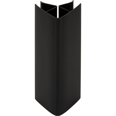 Nordlinger pro lot de 4 profils de finition ajustables pour menuiserie noir