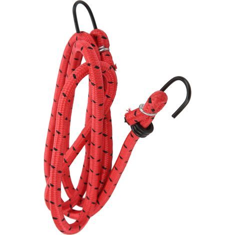Sangles élastiques avec crochets pour vélo, rangement et transport - Corde extensible robuste (1/5)
