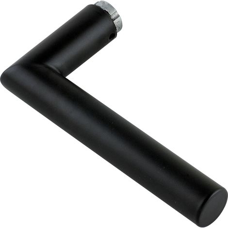 Poignée de porte Amsterdam en acier inoxydable noir mat (1/4)