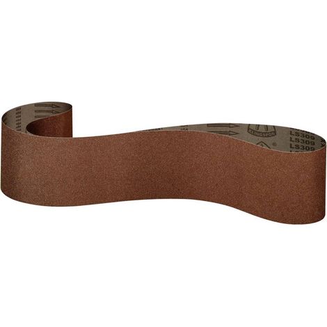 Klingspor LS 309 X 38286 KIT carta abrasiva a nastro Dimensione dei grani 60 (L x L) 800 mm x 100 mm 10 pz. (1/2)