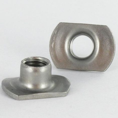 Ecrou Cylindrique à souder M6 2BOSSAGES Extèrieur Inox-1 pièce