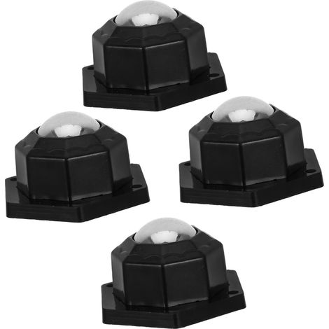 de 4 roulettes pivotantes à billes en acier inoxydable pour (1/5)