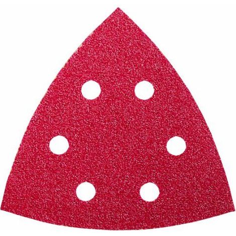 BOSCH - 5 FOGLI PER LEVIGATRICE DELTA 93MM GRANA 40 6 FORI VELCRO (1/5)