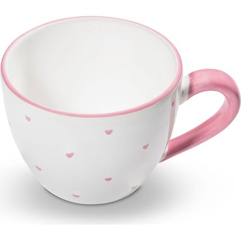 Gmundner Keramik Herzerl Rosa, Teetasse Maxima 0,4 Liter