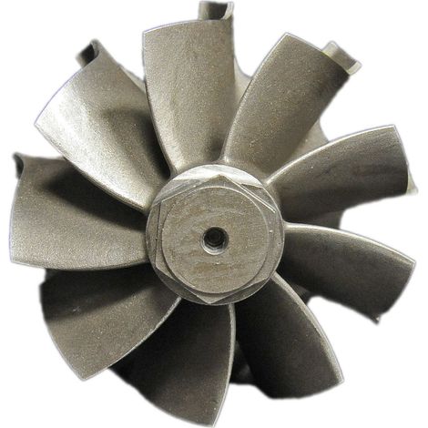 Rotor de alto caudal con rueda de eje turbo de 9 álabes 012-0210 B58 59/64 (1/3)