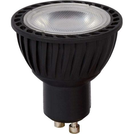 Lucide MR16 - Led Lampe - Ø 5 cm - LED Dim. - GU10 - 1x5W 3000K - Schwarz (1/3)