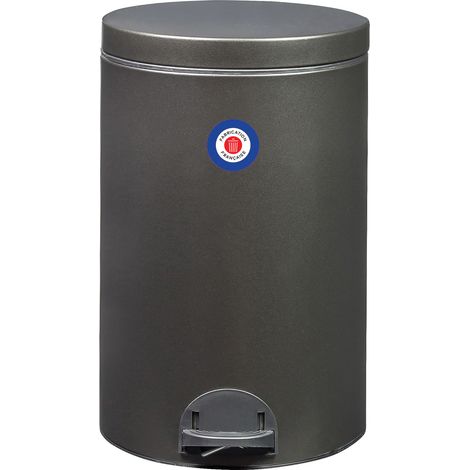 Poubelle de cuisine à pédale 20L Fabriqué en France - ELORA ROSSIGNOL