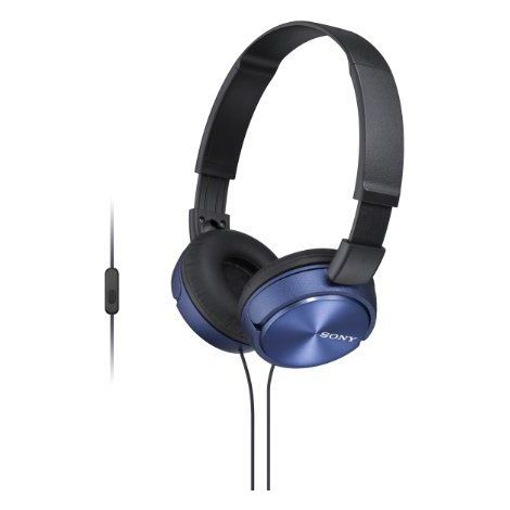 Sony MDR-ZX310AP ZX-Serie Kabelgebunden On-Ear Blau (1/5)