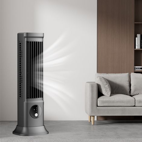 Nannigr Ventilateur colonne, Ventilateur de Bureau sans Pales, Ventilateur de Tour de Bureau Professionnel Sûr et Réglable à 3 Niveaux, Portable et Efficace, Silencieux pour la Maison ou le Bureau