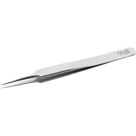 Pince de précision NWS avec pointes extra-fines en acier inoxydable, longueur 105 mm.