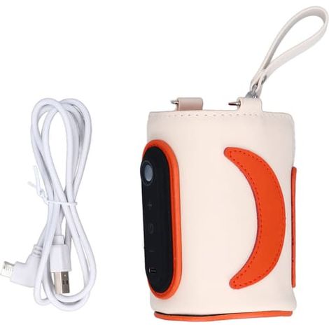 Chauffe-biberon compact à 26 niveaux de température, compatible avec la plupart des chauffe-biberons USB, idéal pour la randonnée, le camping et la maison. (1/5)