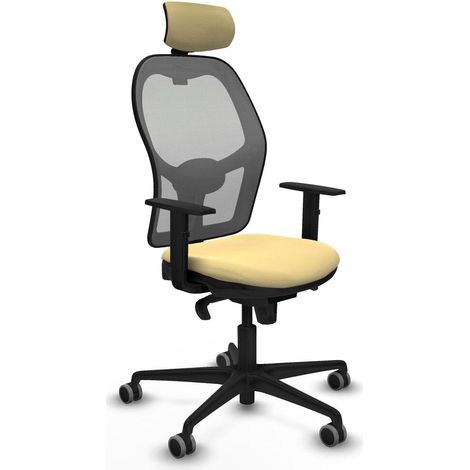 piqueras-y-crespo Bürostuhl Jorquera creme ergonomisch