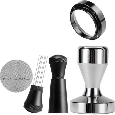 Kit d'accessoires pour machine à café expresso 54 mm : tasseur à café 54 mm avec accessoires. (1/5)