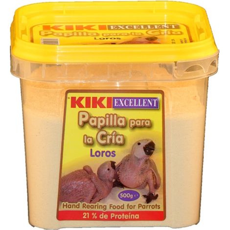 Kiki Papilla de Cría para Loros y Cotorras