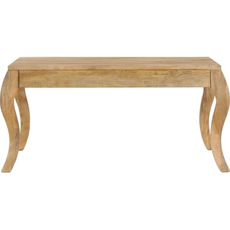 Maison Exclusive - Table basse 80x80x40 cm Bois de manguier massif (1/5)
