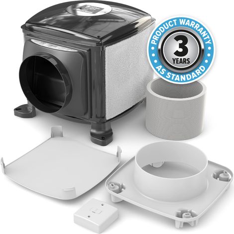 Dryzone Loft Cube PIV Unit Positive Input Ventilation with Heater