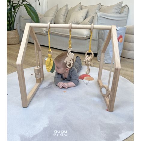 Gugu Baby Gym Senfgrün