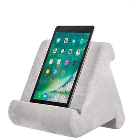 Soporte ligero para tablet, almohada de lectura para iPad, soporte para libros, almohada de lectura para regazo (1/5)