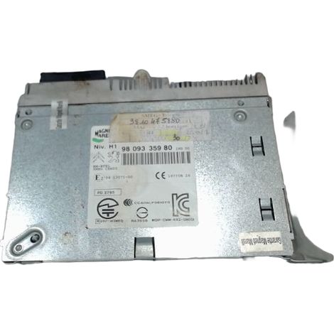 Autoradio PEUGEOT 508 [PRODUIT D'OCCASION]♻️1613227380
