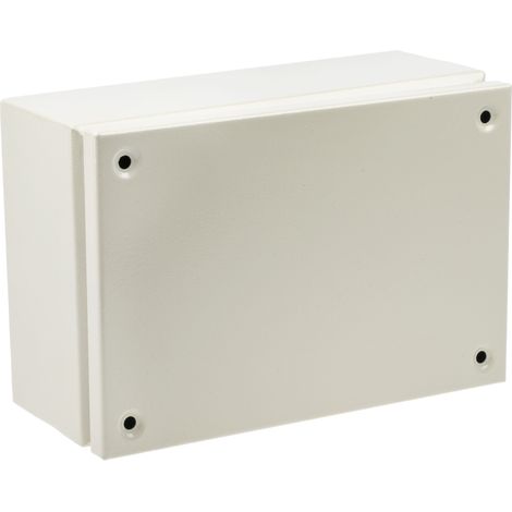 Boîte de dérivation en Acier 300 x 200 x 120mm, IP66 ( Prix pour 1 )
