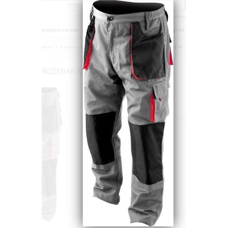 Pantalon de travail gris et noir | XL 46-48 (1/2)