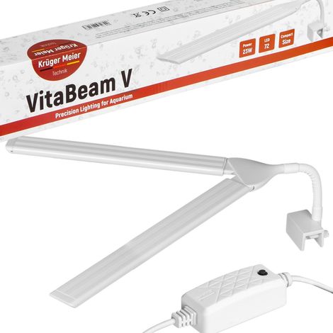 Lámpara LED Kruger Meier VitaBeam V de 23 W para acuarios de 80 l a 120 l. (1/5)