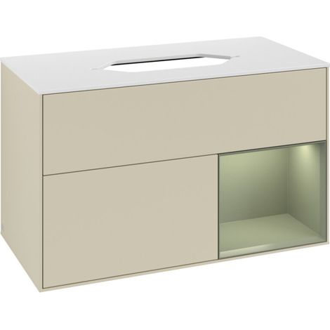 Villeroy & Boch G661GMHJ Armoire sous lavabo Finion G66